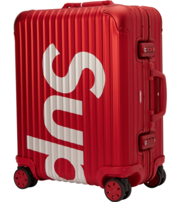 NEW Supreme RIMOWA Topas Multiwheel 45L Red SS18 box logo NEW Supreme RIMOWA Topas Multiwheel 45L Red SS18 box logo