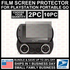 2-10PC FILM LCD Screen Protector for PlayStation Portable PSP GO Console