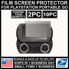 2-10PC FILM LCD Screen Protector for PlayStation Portable PSP GO Console