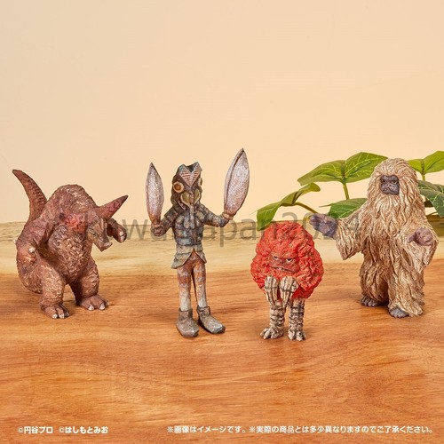 PSL Hashimoto Mio Ultra Monster Sculpture Set of 4 Gashapon Capsule toy Figure - Picture 6 of 10