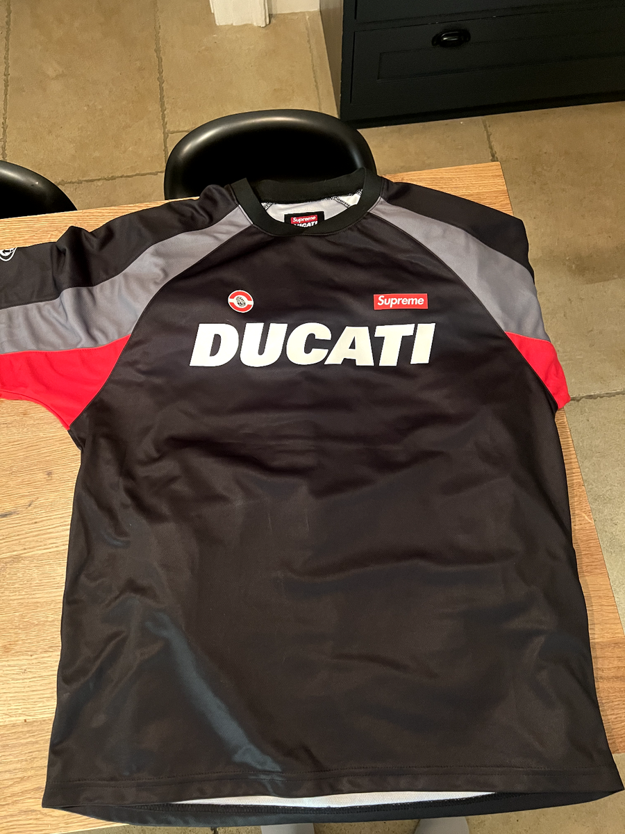 ウェア Supreme/Ducati Soccer Jersey L black Supreme Ducati Soccer Jersey | Black Size Large | eBay UK