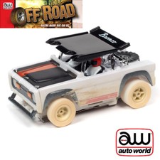 Auto World X-Traction 1971 Ford Baja Bronco iWheels HO Scale Slot Car
