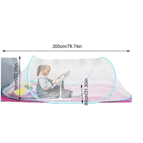 Portable Foldable Mosquito Net for Single Adult Kid Pop-Up Travel Mosquito Net - Picture 3 of 14