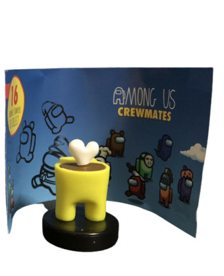 Toikido AMONG US Series 2 Crewmates Stampers Blind Vinyl Mini Yellow Dead Body