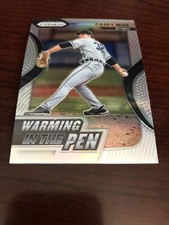 2020 Panini Prizm SILVER Prizm Warming In The Pen Casey Mize Tigers #10 *Mint*