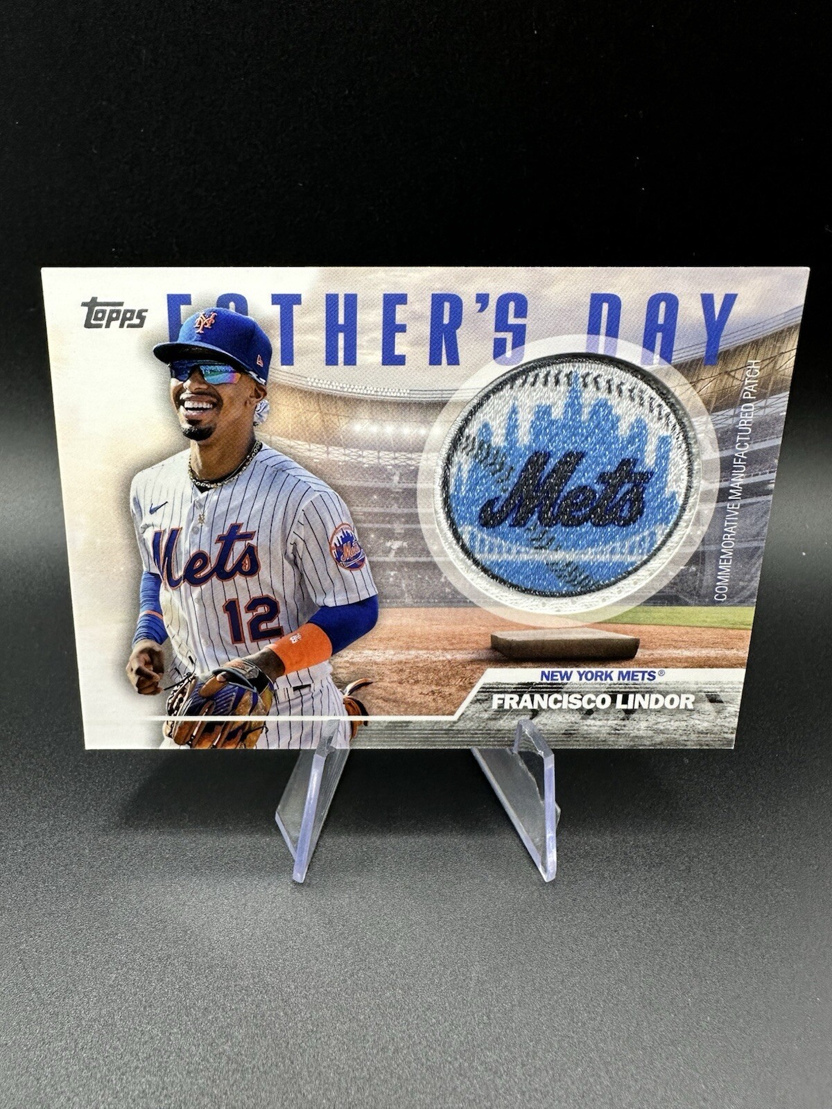 2023 Topps Series 2 - Father's Day Commemorative Team Patches  Francisco Lindor