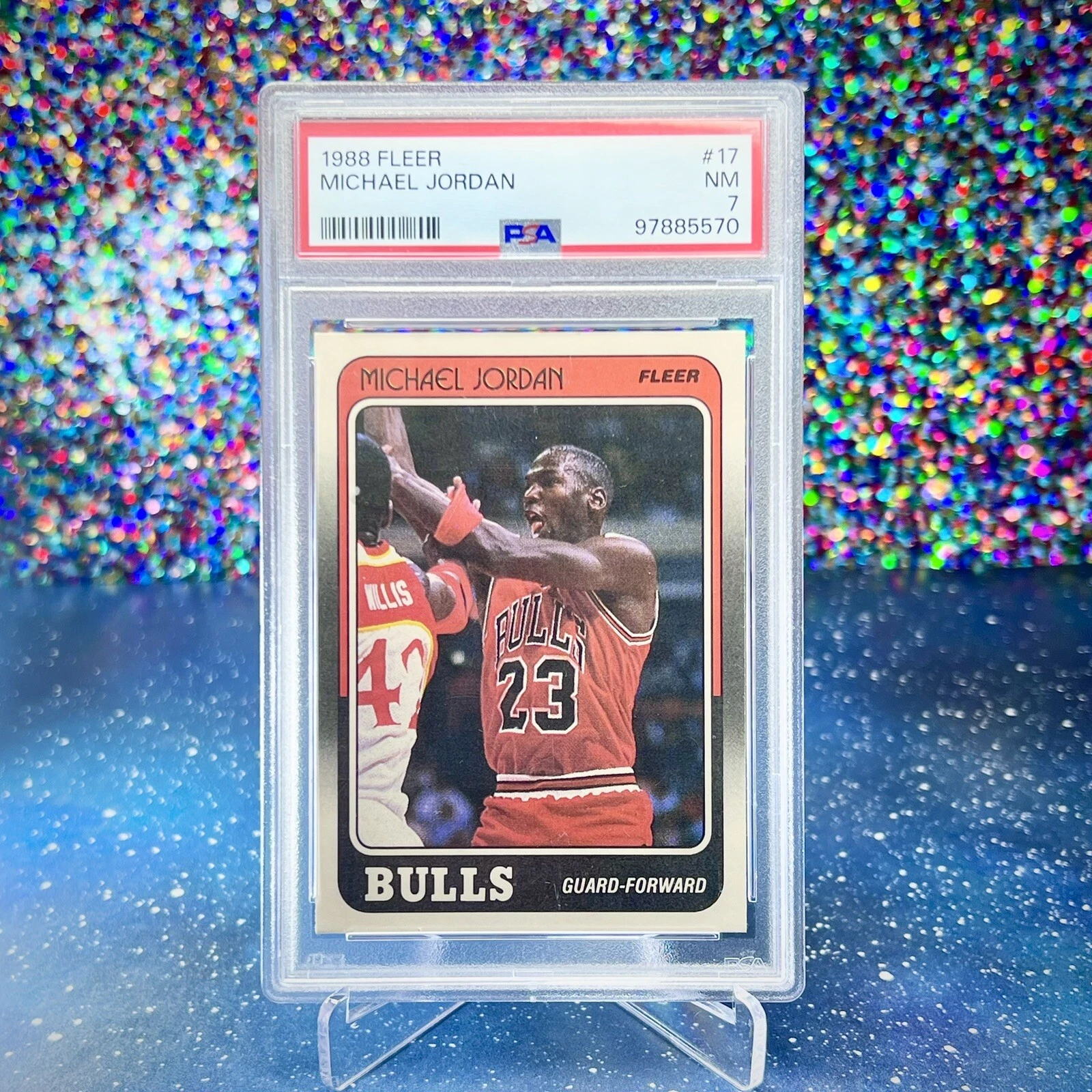 Michael Jordan trading card