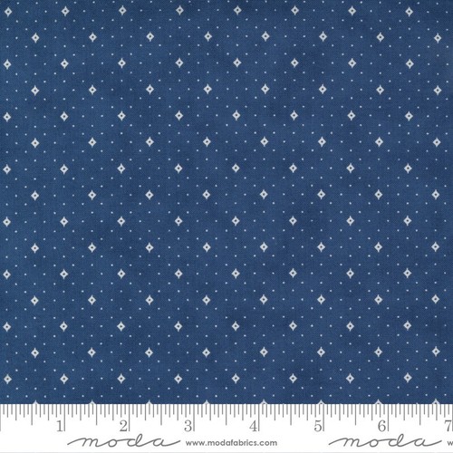 STARLIGHT GATHERINGS HONEY BUN Moda QUILT Fabric BLUE 1.5" x 44" Strips 49160HB - Picture 20 of 22
