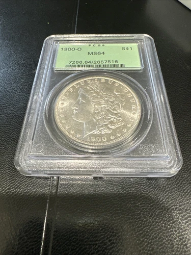 1900 MORGAN SILVER DOLLAR ~ PCGS MS64 ~ BRIGHT BEAUTY.