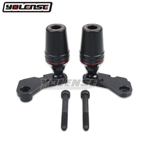 For SUZUKI GSXR1000 Falling Protection Frame Slider Guard Protector 2009-16 Red - Picture 9 of 22