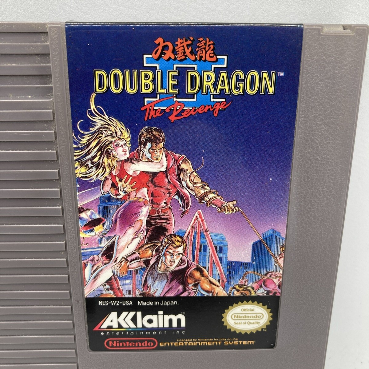 Double Dragon II: The Revenge (Nintendo NES Acclaim NES-W2-USA
