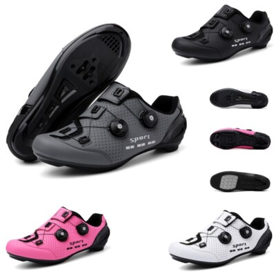 MTB Radfahren Schuhe Herren Rennrad Selbstsichernd SPD Cleats Fahrrad Turnschuhe
