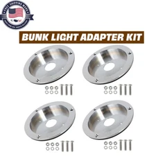 4x For Universal Watermelon Bunk LED Light Adapter Kit Mounting Bracket 79731 US