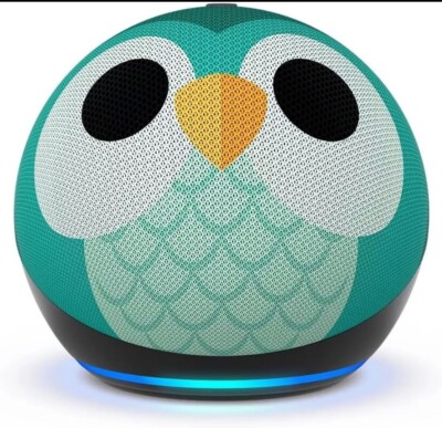 Amazon Echo Dot 5. Generation Kinder Smart Lautsprecher Eule