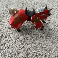 PAPO 2006 Brown Horse w/ Red Cape w/ Gold Horses on Cape