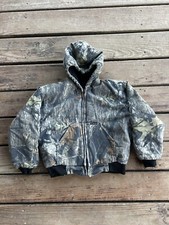 Mossy Oak Kids Break-Up Camo Hooded Jacket Full Zip Kids Boys M Medium