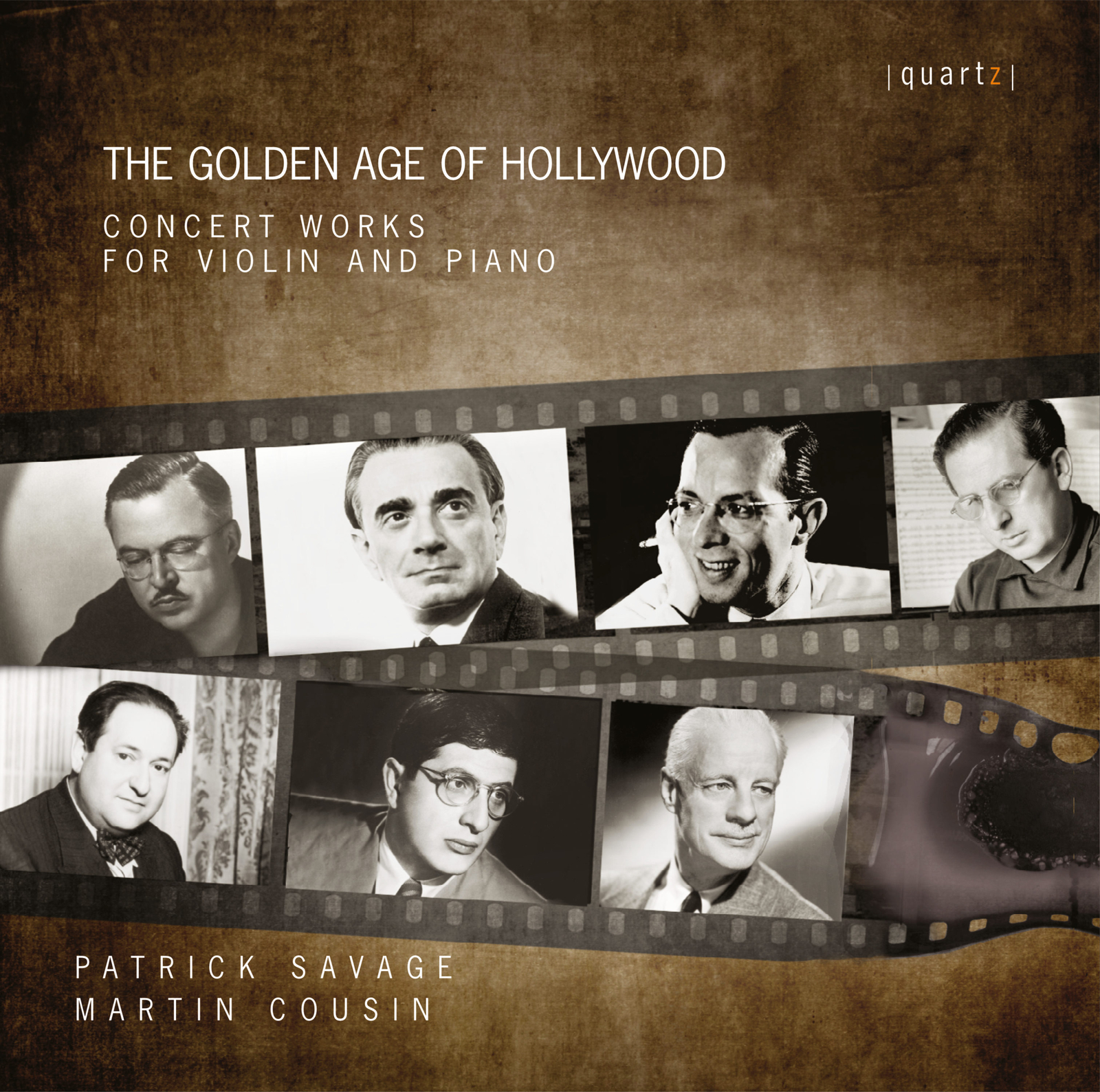 Patrick Savage The Golden Age of Hollywood: Concert Works for Violin and Pi (CD)