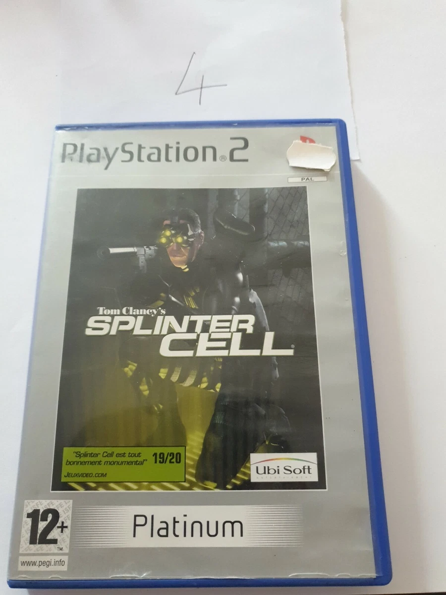 Tom Clancy's Splinter Cell - PS2 - Complet - Pal - Jeux vidéo