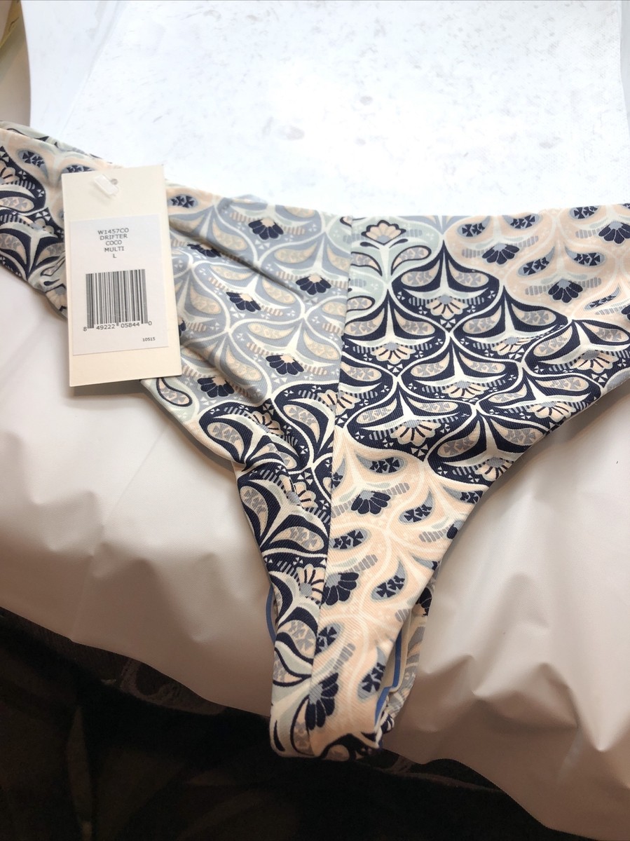 NWT Revolve Eberjey Drifter Coco Cheeky Bikini Bottom Multi Size