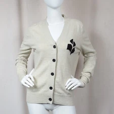 ISABEL MARANT ETOILE Karin cardigan Beige/Blue