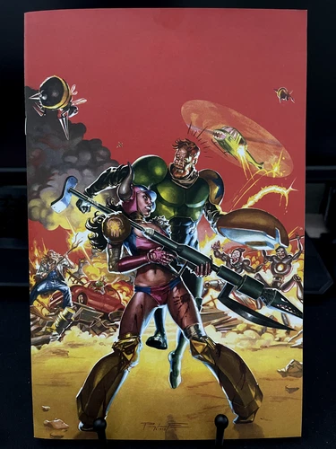 The Moon Is Following Us #1 - Ferrara Variant - Ltd 100 W/COA -Topshelfcomic