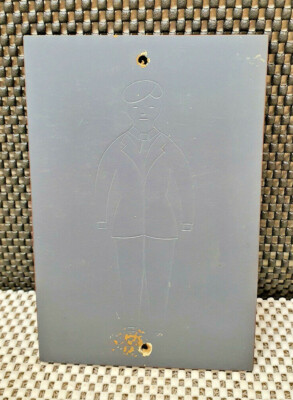 Plaque de porte Sonnez avant d’entrer - Sticker ou plaque alu brossé