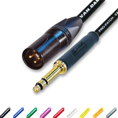 Neutrik Tt Gold Bantam Stecker Zu Ausbalanciert XLR Transporter Damme Kabel