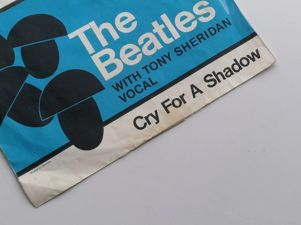 THE BEATLES  1964   POLYDOR 45   CRY FOR A SHADOW      WHY - Image 3 of 4