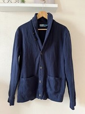 Polo Ralph Lauren Button Cardigan - Dark Blue - sz L