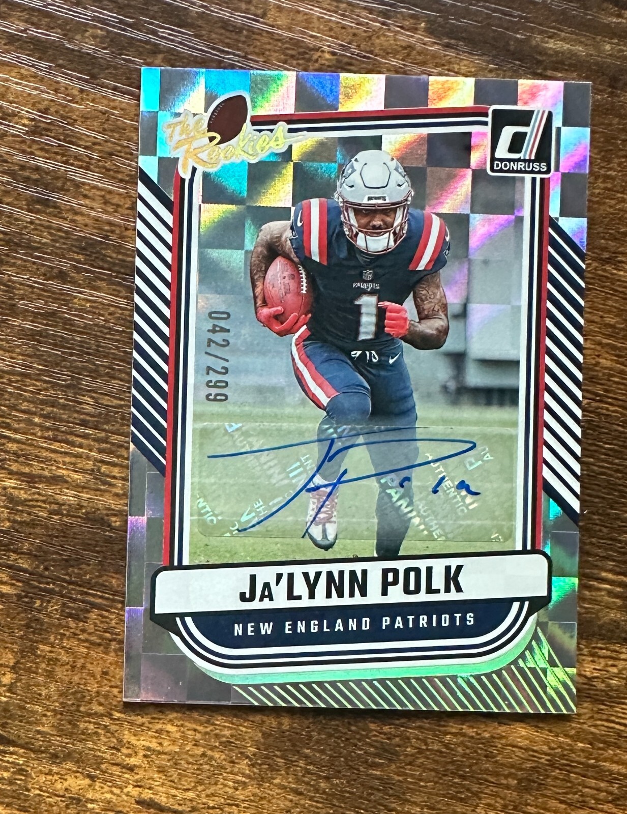 2024 Donruss The Rookies Autographs #15 Ja'Lynn Polk /299 RC #X13562