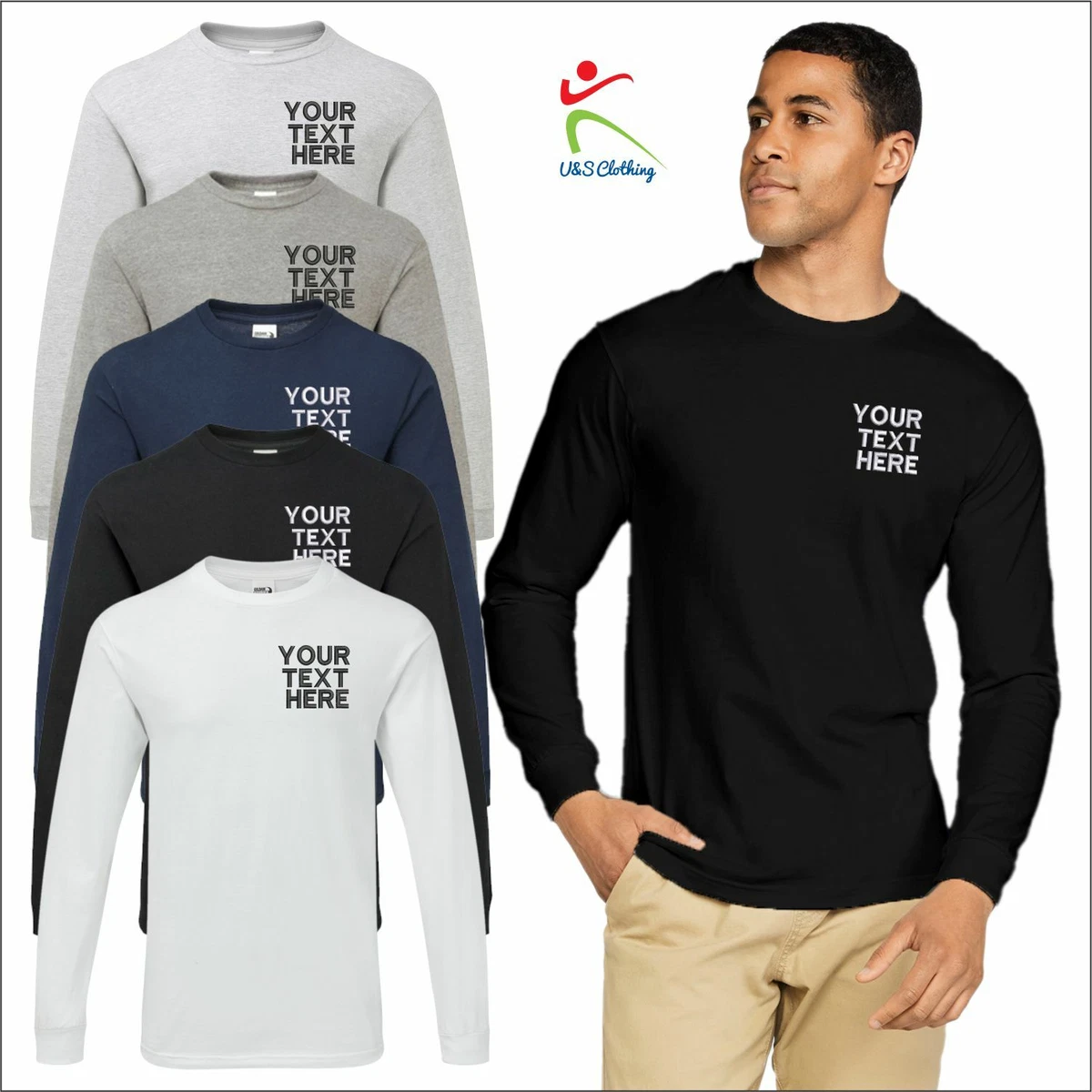 gildan custom long sleeve