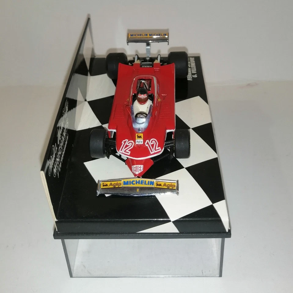 FERRARI 312 T 1975 N.LAUDA WORLD CHAMPION MINICHAMPS SCALA 1/43 REF.430 750012 - Immagine 2 di 2
