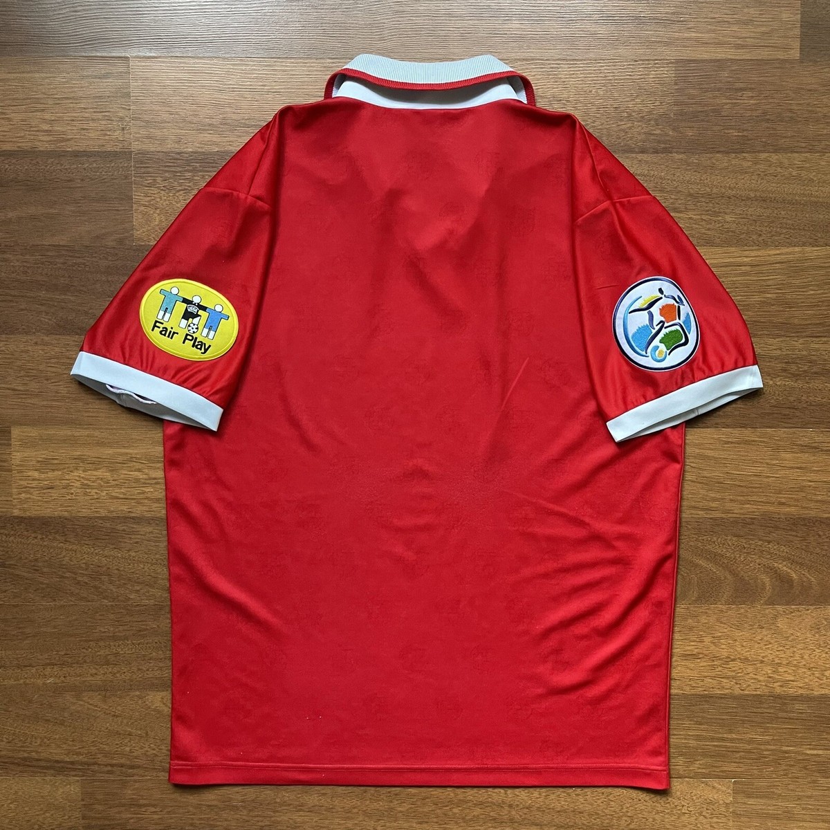 Maillot De Foot Vintage Suisse 1994-96 – Domicile, Lotto, Taille XL (neuf)