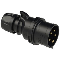Pce Cee-Stecker 16A 5P Schwarz