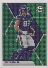 2020 Panini Mosaic Green Mosaic Prizm Kyle Rudolph #131 0c7g