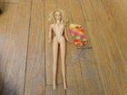 Vintage Mattel Barbie Doll 1969 Twist n Turn Outfit and Stand TNT