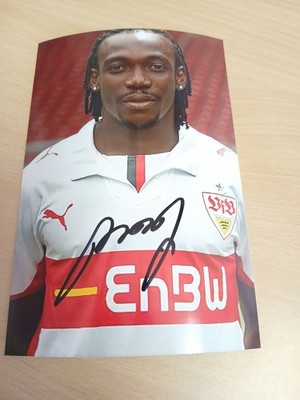 Signed Photo Arthur Boka VfB Stuttgart NEW (2)