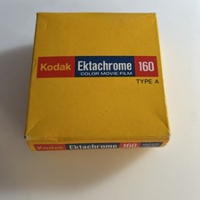 Sealed KODAK Ektachrome 160 Color Movie Film Type A Super 8 Cartridge 1980 zans
