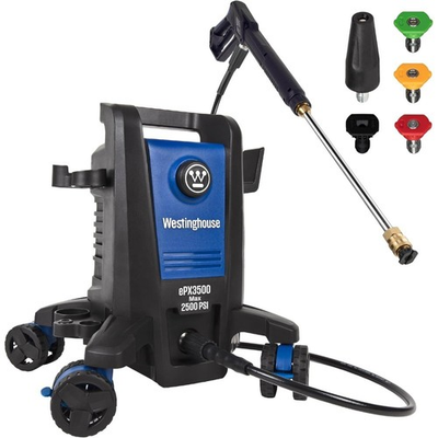 #ad Electric Pressure Washer 3500 PSI 1.76 GPM Anti Tipping Technology Onboard Soap $189.05