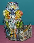 Vintage 1981 MOTU Castle Grayskull Cardboard Cutout Insert Robot Space Suit