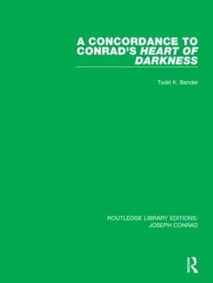 A Concordance to Conrad's Heart of Darkness, Todd