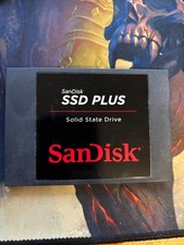 SanDisk Plus 240GB Internal SSD (SDSSDA-240G-G26), wie neu 100% Gerätezustand.