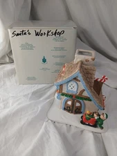 Partylite Santa’s Workshop Tealight House P0269 – New in Box Never Used Retired