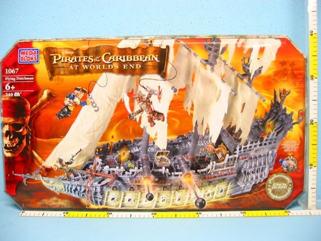 Mega Bloks Disney Pirates of the Caribbean FLYING DUTCHMAN 1029 SEALED NEW!!!!