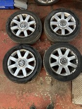 4x VW Volkswagen 5x112 Alloy Wheels 16”