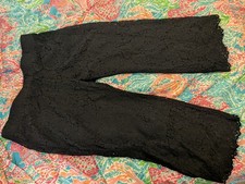 EUC Isaac Mizrahi Live Womens 1x Black, Lace ...