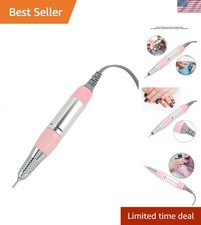 High-Speed Nail Drill Handpiece - Metal Design, Portable for At-Home Travel