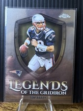 2025 Topps Chrome Football Tom Brady Legends of the Gridiron Insert LOG-9