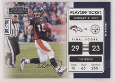 2021 Panini Contenders Playoff Tickets Tim Tebow #PLT-TTE 0p1o