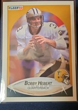1990 Fleer - Bobby Hebert #187